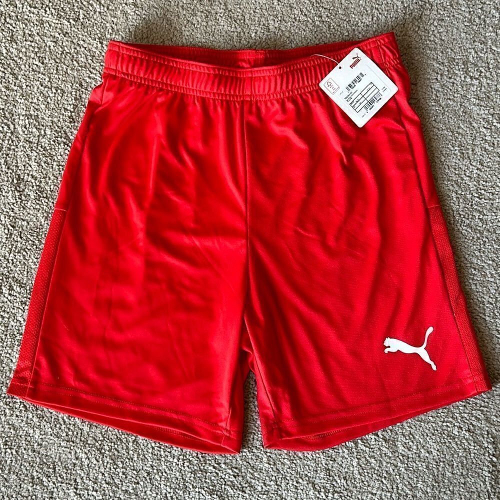 🔥Puma TeamGoal 23 Knit Unisex Shorts in Red